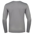 thumbnail image 3 of Blocker Outdoors Shield Series Koretec Tech Weight Top, Lightweight Base Layer Top (Light Grey, Small), 3 of 5