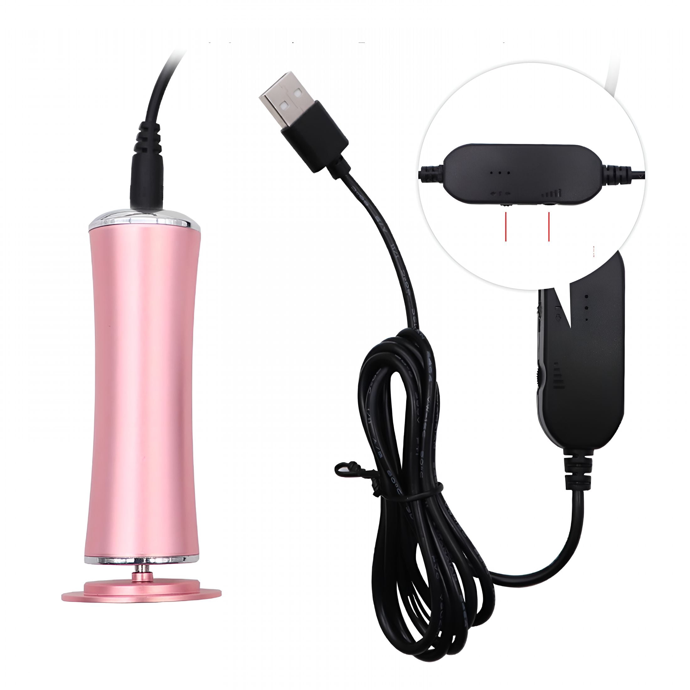 XIRQI 2026 New Electric Foot Callus Remover Portable Removal Massager Pink for Foot Care, Callus Removal, Home Use, Smooth Skin, Pedicure Treatment.