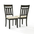 thumbnail image 5 of Crosley Furniture Hayden Wood 4 Piece Butterfly Leaf Trestle Dining Set in Slate, 5 of 15