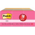 thumbnail image 1 of WWS-Post-it Mini Notes, 1 3/8 in x 1 7/8 in, 18 Pads, America's #1 Favorite Sticky Notes, Poptimistic Collection, Bright Colors (Blue, Orange, Pink, Green), Clean Removal, Recyclable (653-18AU), 1 of 4
