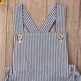 thumbnail image 3 of Infant Baby Girl Boy Cotton Romper Sleeveless Sling Solid Color Jumpsuit, 3 of 6