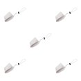 thumbnail image 3 of ZLight Driving Shoe Heel Protector Anti-scratching Shoes Cover Accessories White 5Set, 3 of 6