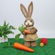 thumbnail image 4 of Adorno de conejo Conejito creativo Decoración de Pascua Simulación Linda decoración del hogar (E), 4 of 7