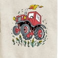 thumbnail image 3 of Instant Message - Monster Tractor - Toddler & Youth Crewneck Fleece Sweatshirt, 3 of 6