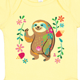 thumbnail image 4 of Inktastic Sloth Cute for Girls Girls Baby Bodysuit, 4 of 5