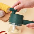 thumbnail image 2 of Triturador De Cocina, Cortador De Verduras Eléctrico Multifuncional Cortador De Ajo Triturador De Lodo Triturador Mezclador Prensado De Ajo Rebanada De Alimentos, 2 of 5