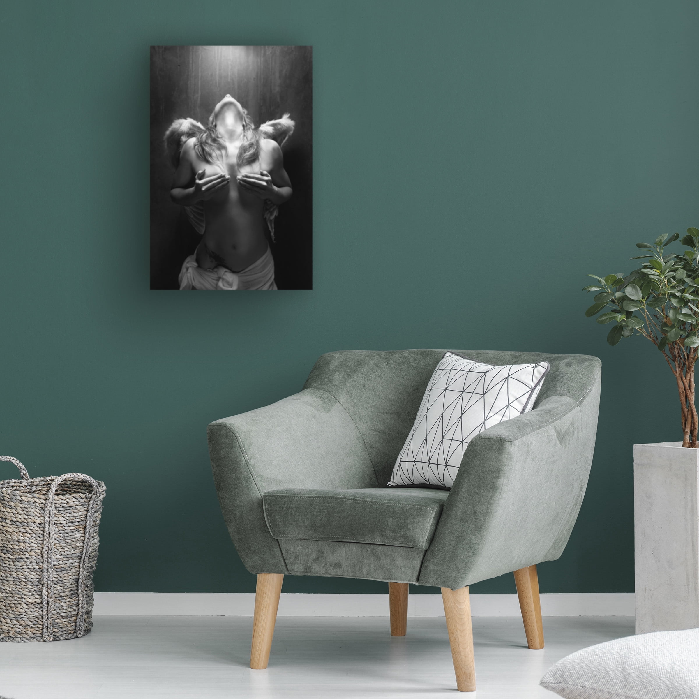 Petar Lupic 'Fallen Angel' Canvas Art