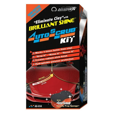 Eliminate Clay with Brilliant Shine AUTOSCRUB Kit [AS-014]