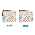 thumbnail image 7 of FORMRS 15-15.6 inch Laptop Sleeve Case Soft Carrying Quilted Computer Bag Cover, Pink Abstract Pattern, 7 of 7