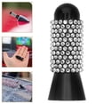 thumbnail image 1 of HEALEEP Car Truck Short Antenna 1Pack White Aluminum Rhinestone Durable Easy Install Short Car Antenna Replacement, 1 of 8