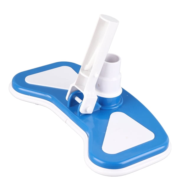 Pool Vacuum Head,12'' Swimming Pool Curved Pool Vacuum Head Parts Pool Vacuum Head Brush Replacement Extended Durability