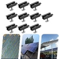 thumbnail image 5 of Solar Panel Middle Clamp Aluminum Black With Wrench Solar Slot Nut M8 35Mm, 5 of 5