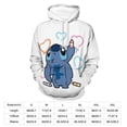 thumbnail image 4 of Stitch Hoodie with Pocket for Men Women Couple Gift, 4 of 7