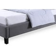 thumbnail image 3 of Baxton Studio Hillary Upholstered King Platform Bed in Gray, 3 of 4