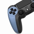thumbnail image 4 of Mando inalámbrico para juegos con doble vibración, control preciso, Bluetooth y barra de luz para PS4 (color azul camuflaje)., 4 of 4