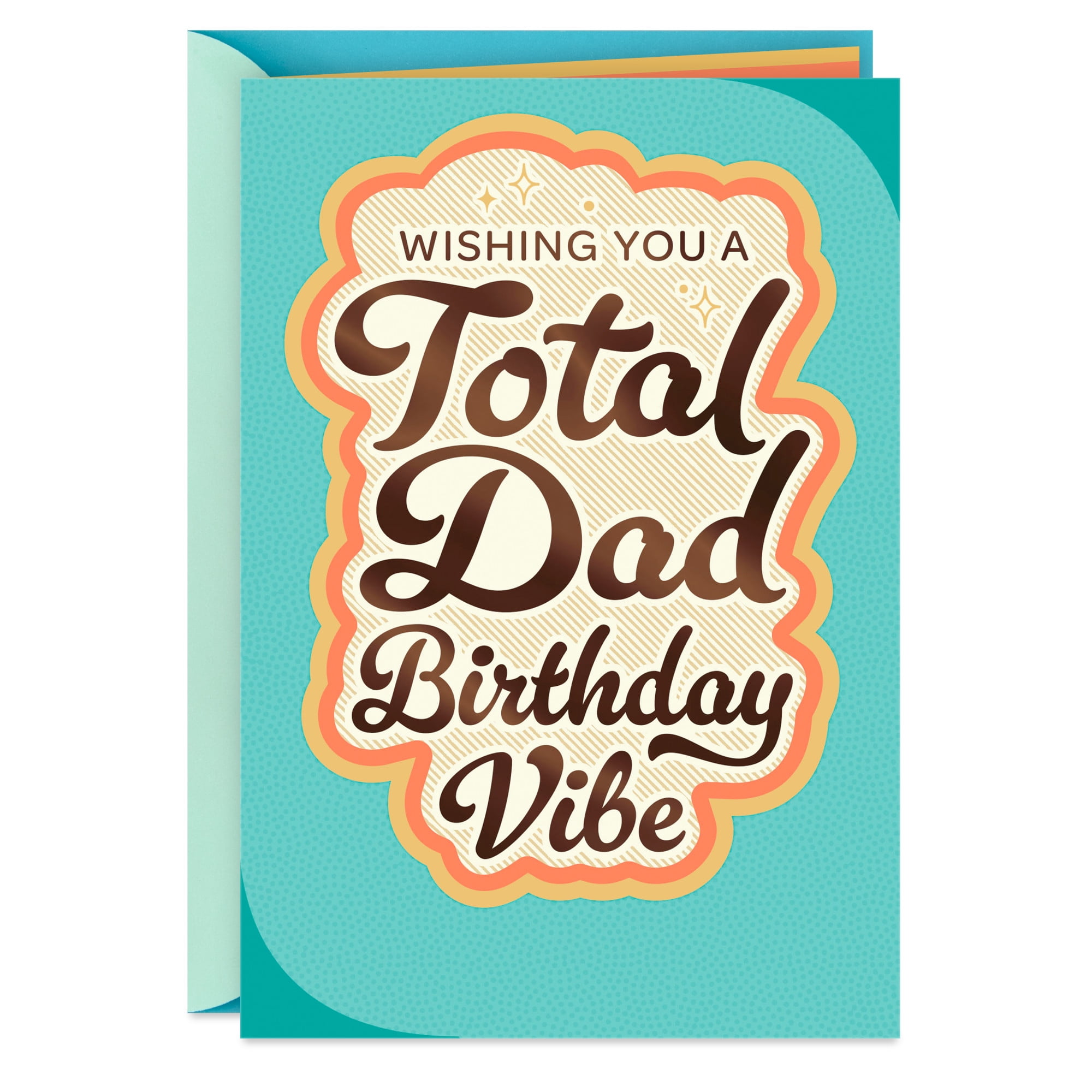 Hallmark Birthday Card for Dad (A Total Dad Birthday Vibe)