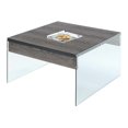 thumbnail image 2 of Convenience Concepts Table Basse Carrée SoHo en Finition Bois Gris, 2 of 3
