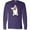Purple, variant on Inktastic Corgi Puppy Girl Long Sleeve T-Shirt
