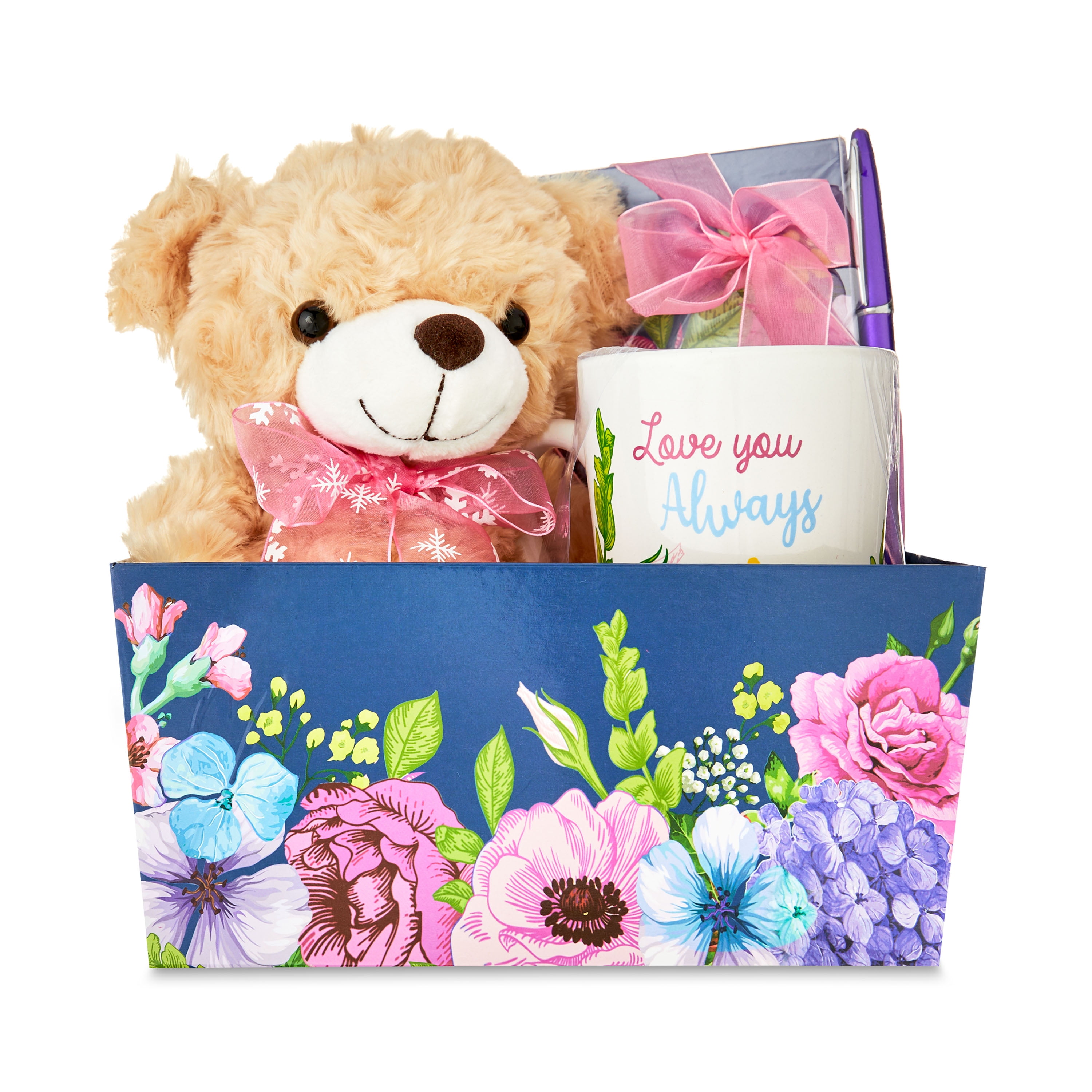 Mother’s Day Plush Bear Gift Set, Tan Teddy, Way To Celebrate