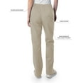 thumbnail image 2 of Landau ProFlex Tailored Fit Stretch 5-Pocket Cargo Scrub Pants for Women 2042, 2 of 5