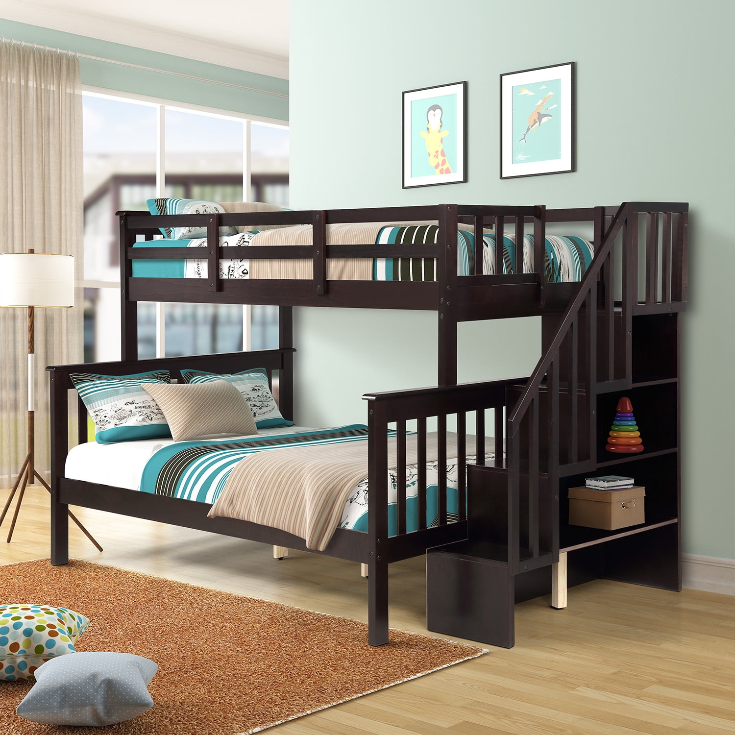 New Fun Bunk Beds for Modern Garage