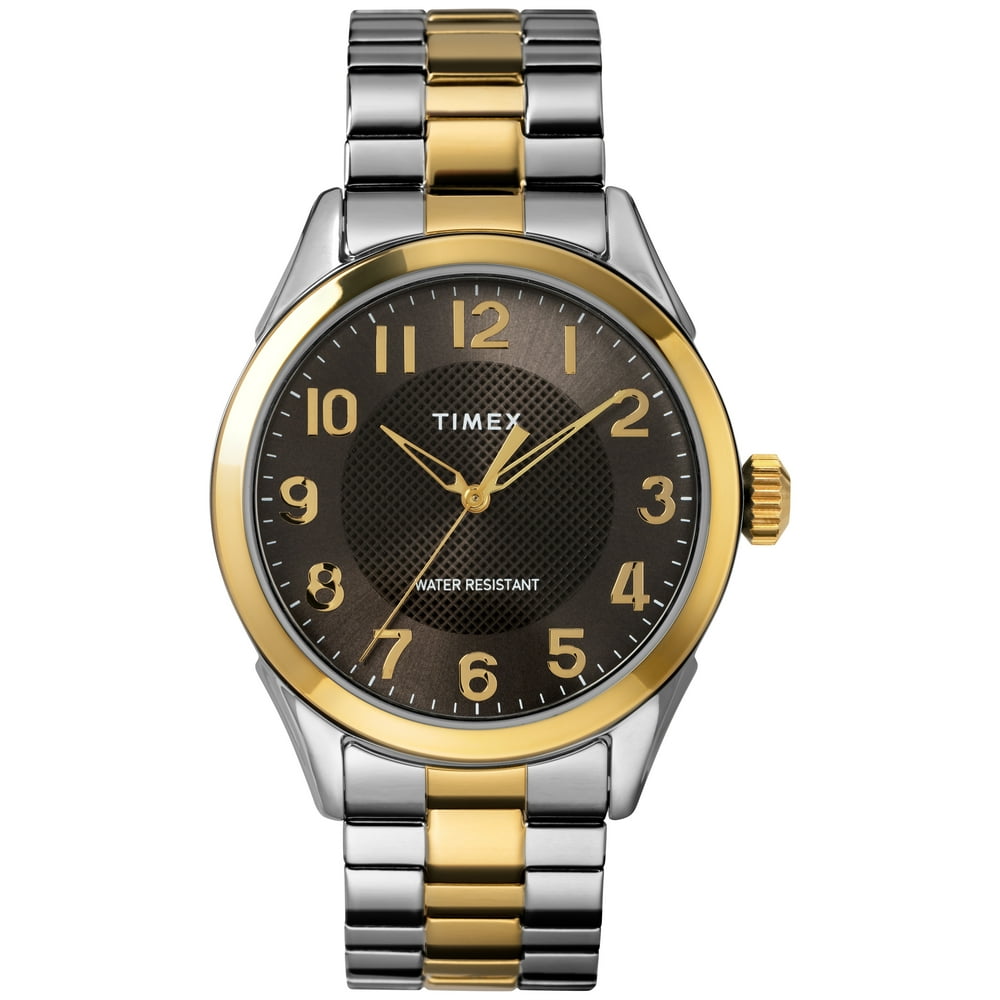 Timex Timex Men's Briarwood 40mm TwoTone/Black Stainless Steel