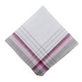 thumbnail image 3 of 12pcs Mens Handkerchiefs Assorted Pure Cotton Handkerchiefs 14.96x14.96inch Men‘s Stripe Checkered Pattern Handkerchiefs Pocket Square Hankies Soft Cotton Pocket Handkerchiefs for Men Wom, 3 of 6