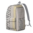 thumbnail image 2 of Bohemian Tribal Patterns School Backpack – Colorful Artistic Bookbag with Large Capacity and Anti-theft Design for Campus, Travel, or Work, 2 of 5