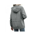 thumbnail image 4 of Dragonus Lightweight Waterproof Raincoat for Women Packable Outdoor Hooded Rain Jacket, 4 of 5