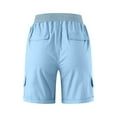 thumbnail image 5 of Pants for Women Dressy Casual Cargo Shorts Summer Loose Hiking Shorts With Pockets Trousers, 5 of 5