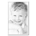 thumbnail image 2 of ArtToFrames 21" x 34" Contemporary White Picture Frame, 21x34 inch White Wood Poster Frame (WOM-4164), 2 of 8