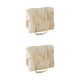 thumbnail image 2 of Qarigey Bolsa de pañales elegante blanca para mamá a la moda Manténgase a la moda y organizada Bolsas de mamá para bolsa de pañales para aceituna 2piezas, 2 of 6