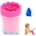 thumbnail image 1 of Nettoyant pour Pattes de Chien, Nettoyant Portable pour Pieds d'Animaux, Toilettage Portable pour Pattes de Chien, Nettoyant pour Pattes d'Animaux (Rose Rouge 17 cm, 1 of 5