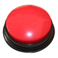 thumbnail image 1 of VONKY 1/2/3/5 Buzzers de Réponse de Bouton de Conversation Enregistrable Interactif pour les Effets Sonores Drôles Parti Inclus Rouge 3PCS, 1 of 6