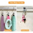 thumbnail image 6 of Boot Hangers for Closet, 100 Pack Hanging Clips Hook Clothes Pins for Laundry, Hanger Clips Towel Clips Boot Organizer for Home and Travel, Clothespins Clip Hangers for Pants Hats Socks Gloves, 6 of 7
