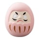 thumbnail image 1 of Figura de Daruma japonesa, estatua decorativa de cerámica para estantería, escritorio del hogar. Rosa, 1 of 9