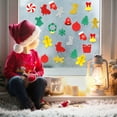 thumbnail image 6 of Christmas Stickers for Craft Glitter Self Adhesive Felt Stickers Snowflake Santa Bell Sticker for Xmas Gift Box BagTree, Greeting Cards DIY Decoration 300Pcs Design 2, 6 of 7