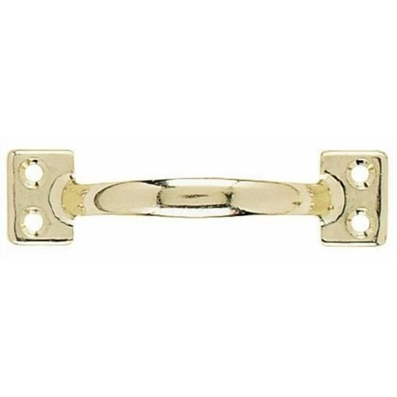 Stanley 57-1080 Bright Brass Utility Door Window Pull Handle - 2Pk