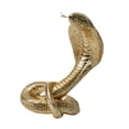 thumbnail image 3 of Estatua de serpiente, figura de animal, regalo de inauguración de la casa, artesanía artística, adorno de resina novedoso Estilo a, 3 of 9