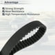 thumbnail image 5 of Correa de transmisión Unique Bargains para Harley Davidson FXST FLST 1994-1999 V-Belt No.4001799, 5 of 7