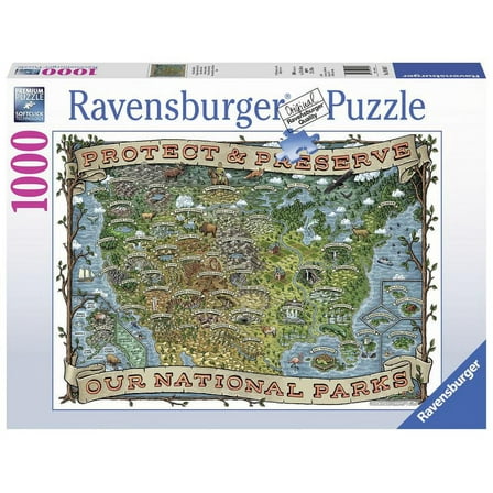 Ravensburger - Protect and Preserve USA - 1000 Piece Jigsaw Puzzle