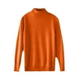 thumbnail image 3 of Fashion Crewneck Long Sleeve Knit Sweater For Women Soft Stretchy Thermal Winter Pullover Top, 3 of 9