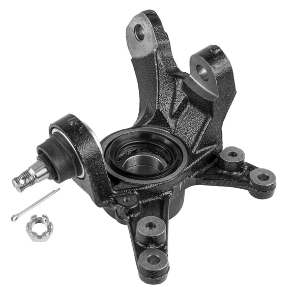 Front Left Steering Wheel Knuckle for Honda TRX420FPA Rancher 420 AT EPS 2009-14