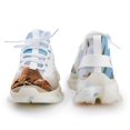thumbnail image 4 of Seashell On The Beach Breathable Sneakers Women Shoes Spring Light Flats Male Lace-up Walking Footwear, 4 of 8