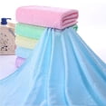 thumbnail image 6 of Microfiber Bath Towel,Large Towels,Body Towels,Oversized Thick Towels,Soft,Super Absorbent And Fast Drying,No Fading Multipurpose Use For Sports,Travel,Fitness,Yoga,200g,Orange, 6 of 9