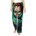 thumbnail image 2 of Lsque Chucky Print Women's Pajama Pants, Lounge Pant - Comfortable Home Wear,Elastic Waistband, Stylish Design-Medium, 2 of 9