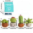 thumbnail image 1 of Crochet Kit for Beginners  Crochet Starter Kit with Step-by-Step Video Tutorials  Learn Crochet DIY Knitting Supplies Pot Plants, 1 of 7