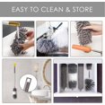 thumbnail image 3 of 5Pcs Telescopic Duster Duster Telescopic Duster Washable Microfiber Duster Telescopic Duster Kit Cobweb Duster Wolf Head Outdoor Broom, 3 of 5