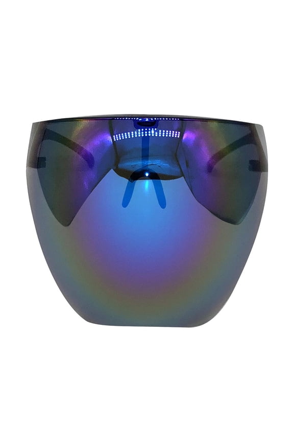 Full Face Shield Sunglasses Visor UV400 Protective Eye Cover Anti Fog Breathable Lens with Detachable Nose Pad for Outdoor Sports Work and Daily Protection 1 Piece