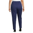 thumbnail image 5 of Just My Size Women's Plus Size Pull on Stretch Woven Pants, Also in Petite, 5 of 6